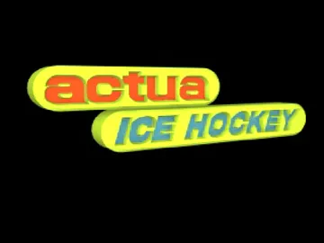 Actua Ice Hockey (JP) screen shot title